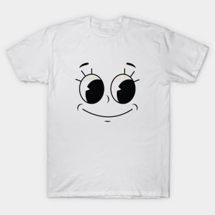 retro cartoon face T-Shirt